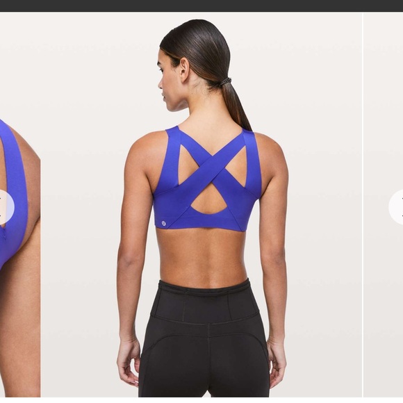 lululemon enlite bra zip-front 34dd - Picture 5 of 7